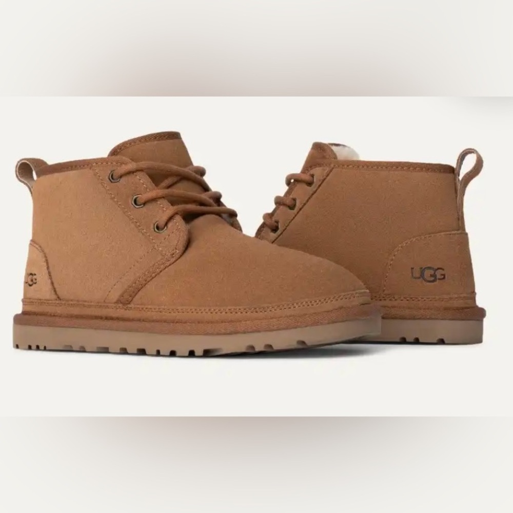 UGG Neumel Women’s Heritage Chukka Suede Ankle Boots Brown Size 6